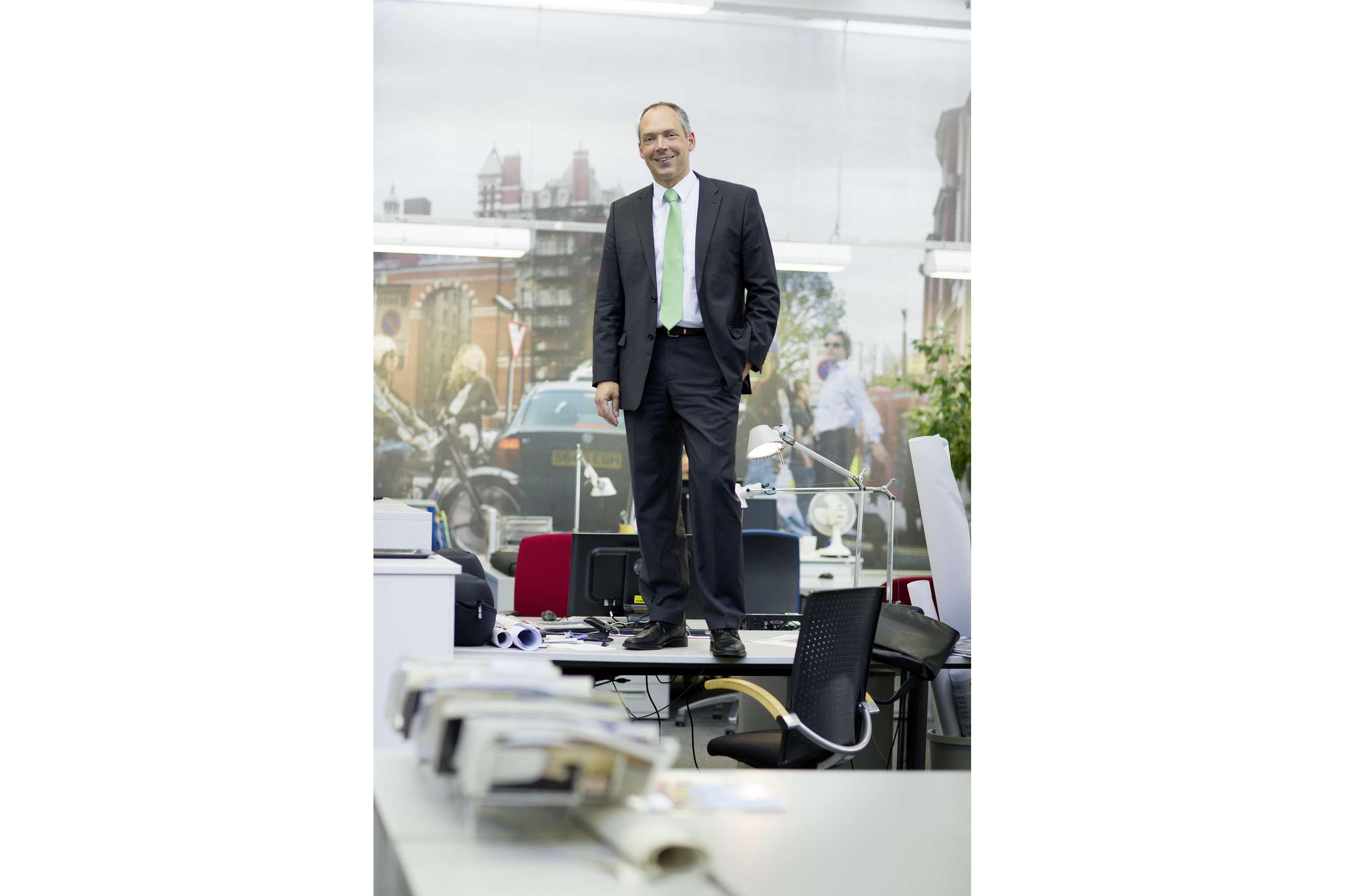 Marc Dietenmeier fotografiert BMW Entwicklungschef für F&E Manager