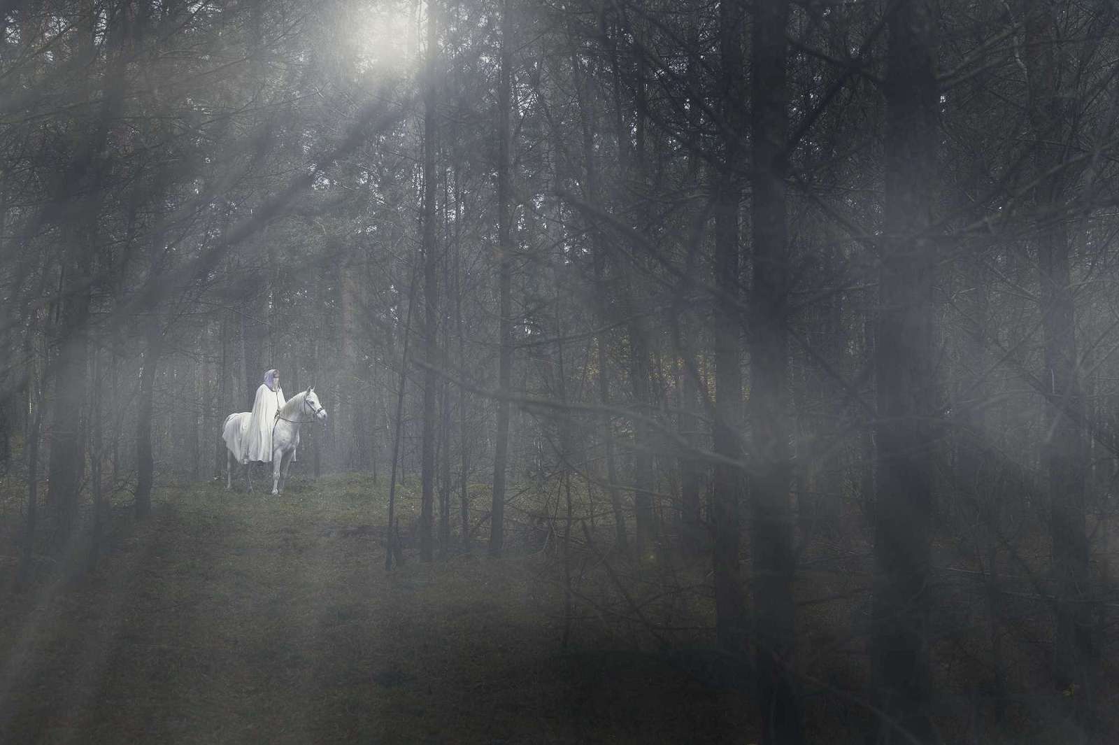 Marc Dietenmeier fotografiert Illustrationen zu Mythen Sagen Schauermärchen aus dem Wendland