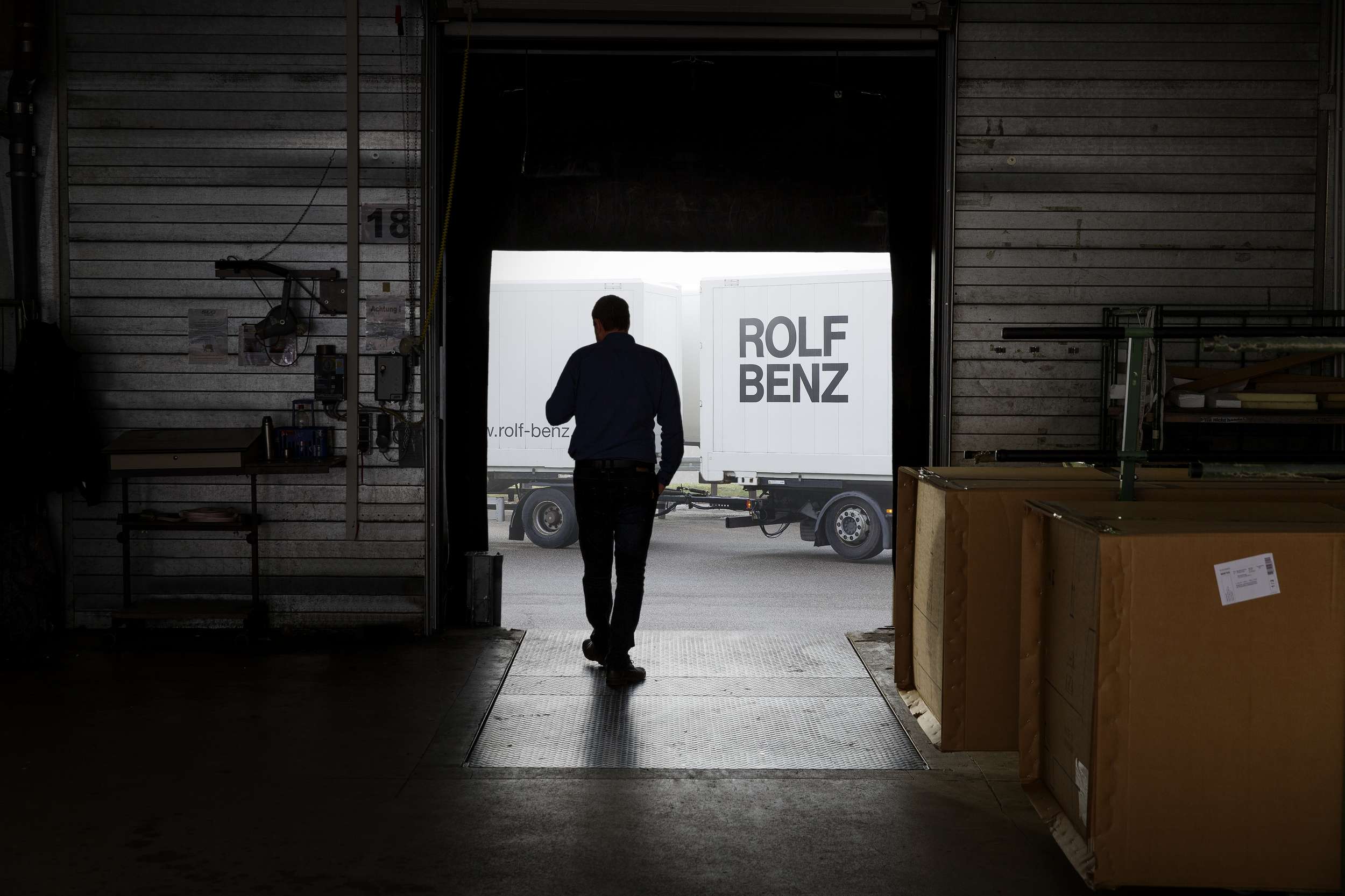 Unternehmensfotografie für Rolf Benz